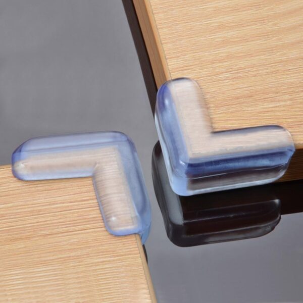 Table Corner Protectors Child Safety Silicon Corner Guards (L Shape)