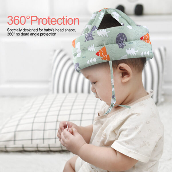 Colorful Baby Toddler Hat Anti-collision Protective Cap