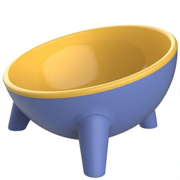 Cat Bowl with Stand for Cat Dog Raised Non-Slip Neck Guard Pet Eating Food Bowl