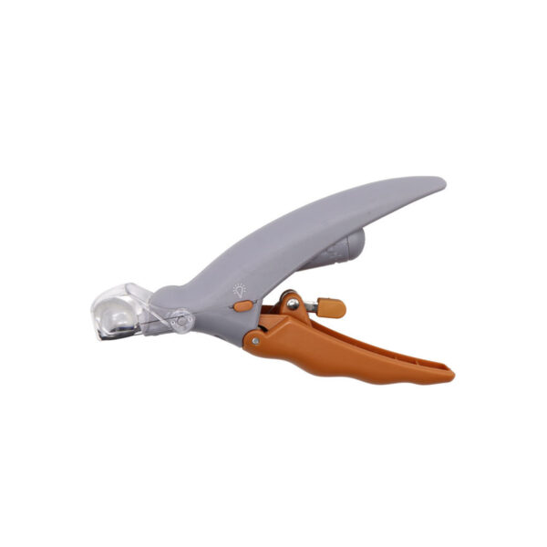 Dog Cat LED Light Magnifying Glass Nail Trimmer Scissors Sharpener