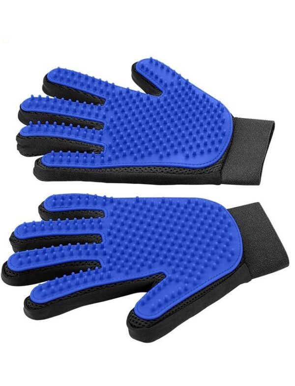 Pet Grooming Glove – Blue