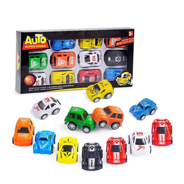 Pull Back Mini Auto Super Power Car Set