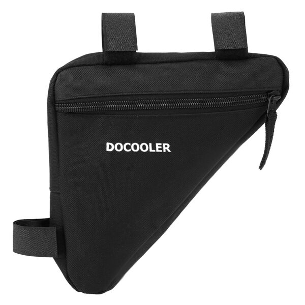 Decdeal Docooler Triangle Cycling Bike Bicycle Front Saddle Tube Frame Pouch Bag Holder Outdoor Bag