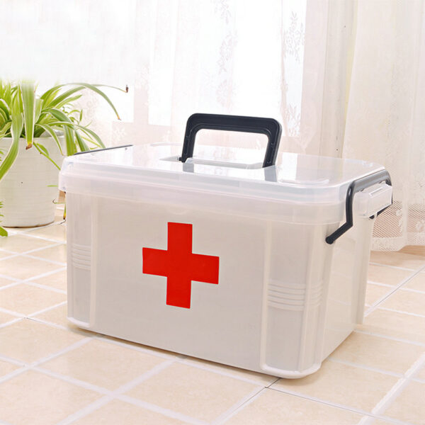 Medicine Box/Family Emergency Kit Storage Box, First Aid Kit
