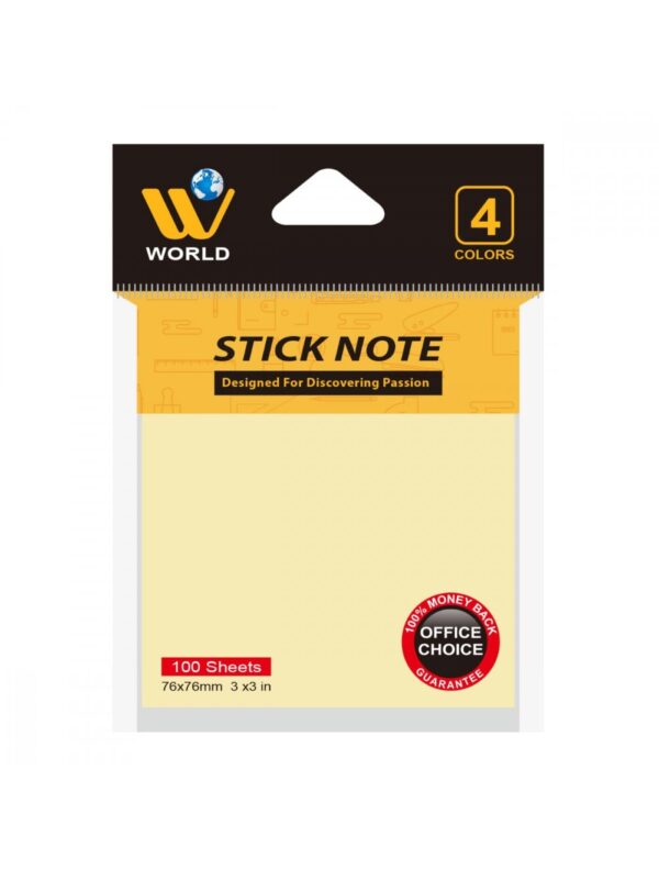 WBM Sticky Notes-100 Sheets
