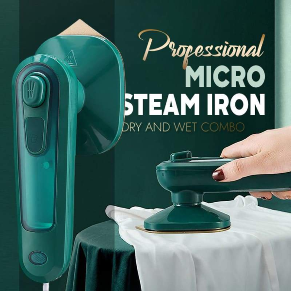 Professional Electric Micro Steam Iron Foldable for Dry and Wet Ironing