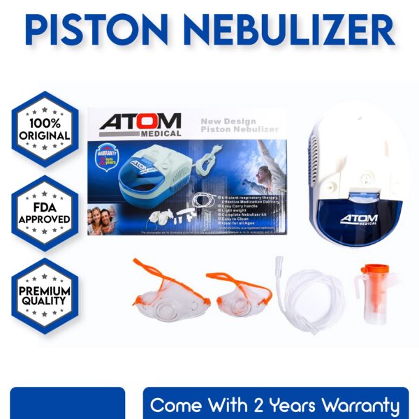Atom Piston Nebulizer